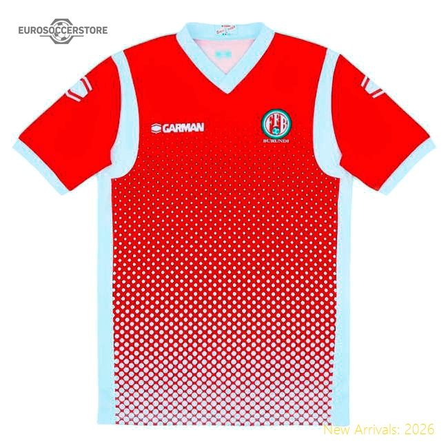 S,Burundi Tournament 2019-2020 Burundi Home Kit Shirt Perfect For Cheeri-World Cup Jersey Hub - 2026 National Football Kits Store