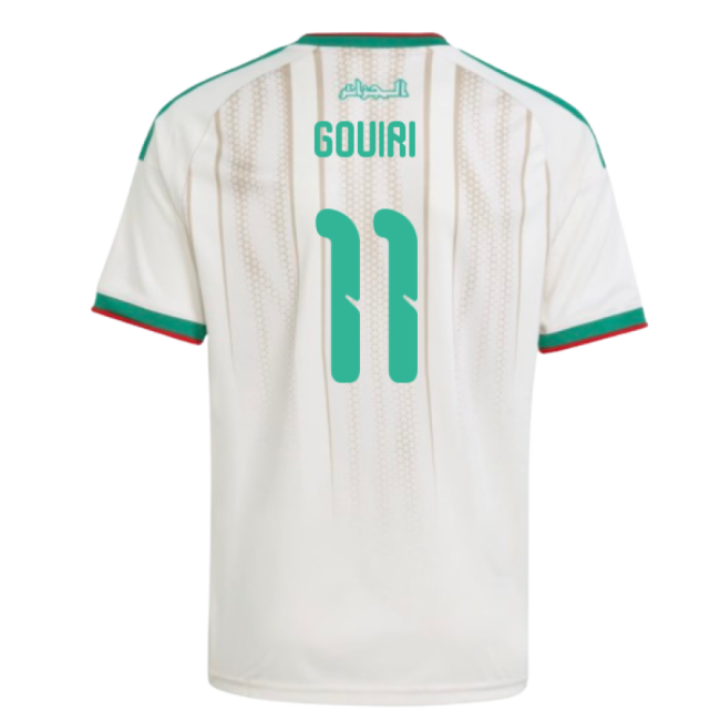S,Algeria Kids(Youth) 2026-2027 Algeria Home Shirt (Youth) (Gouiri 11)-World Cup Jersey Hub - 2026 National Football Kits Store