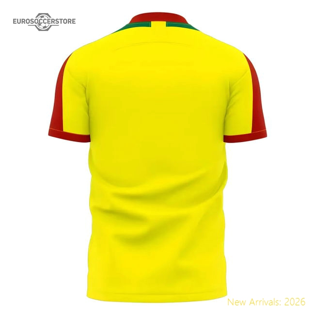 S,Benin Benin 2025-2026 Home Kit Concept Football Kit (Libero)-World Cup Jersey Hub - 2026 National Football Kits Store