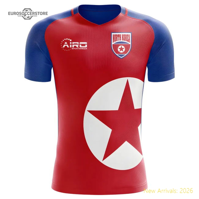 North Korea 2025-2026 Home Uniform Football Football Top-World Cup Jersey Hub - 2026 National Football Kits Store