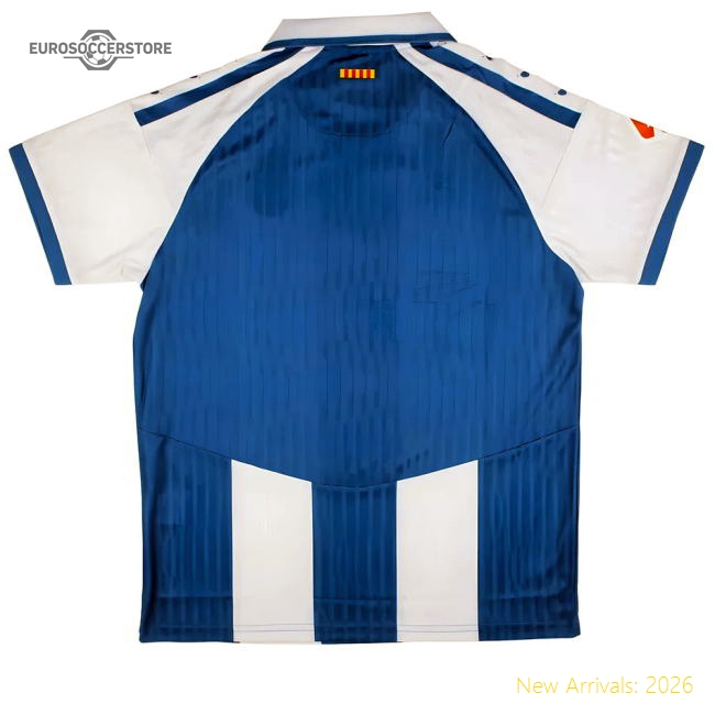 Espanyol 2025-2026 Home Kit Football Jersey For Diehard Football Fans-World Cup Jersey Hub - 2026 National Football Kits Store