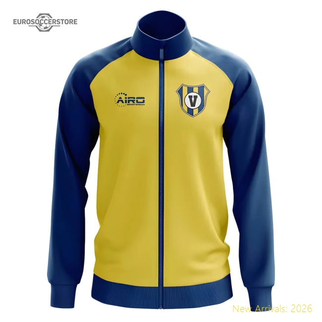 Villareal Villarreal Concept Football Track Jacket (Yellow)-Soccer Shirts Store: 2026 World Cup Kits