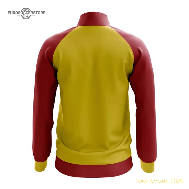 S,Guinea Tournament Guinea Concept Football Track Jacket (Yellow)-World Cup Jersey Hub - 2026 National Football Kits Store