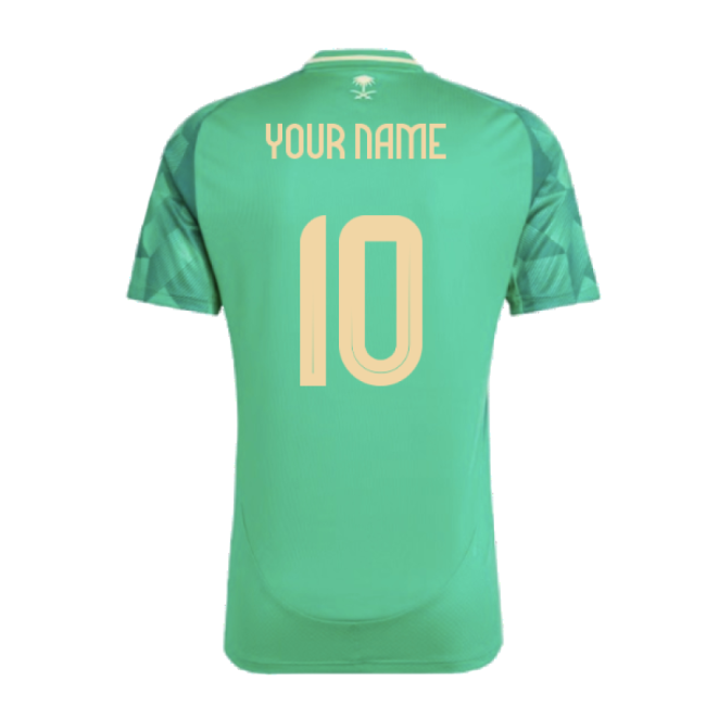 Saudi Arabia 2024-2025 Home Saudi Arabia (Your Name) Top-Soccer Shirts Store: 2026 World Cup Kits