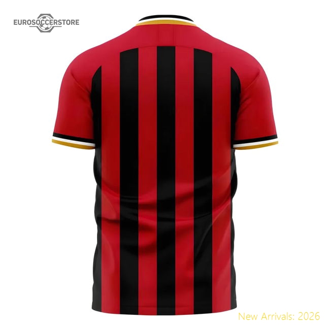 Sc Freiburg 2025-2026 Home Uniform Freiburg Concept Football Kit Match...-World Cup Jersey Hub - 2026 National Football Kits Store