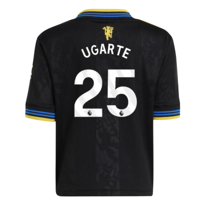 2025-2026 Manchester United Third Mini Kit (Ugarte 25)-The Soccer Shirt Hub