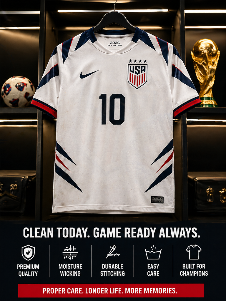 A perfectly preserved, stainless 2026 kit displayed proudly