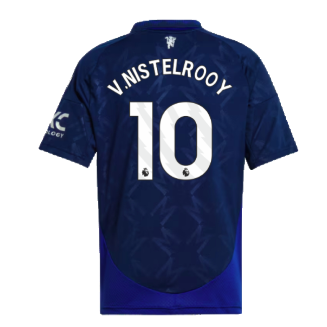 2024-2025 Man Utd Away Shirt (Kids) (V.Nistelrooy 10)-The Soccer Shirt Hub