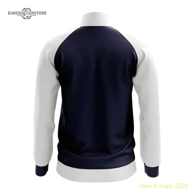 Saint Helena Concept Football Track Jacket (Navy)-The Soccer Shirt Hub