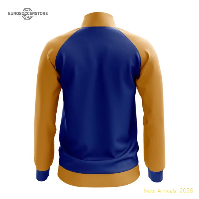 Kosovo Concept Football Track Jacket (Blue)-The Soccer Shirt Hub