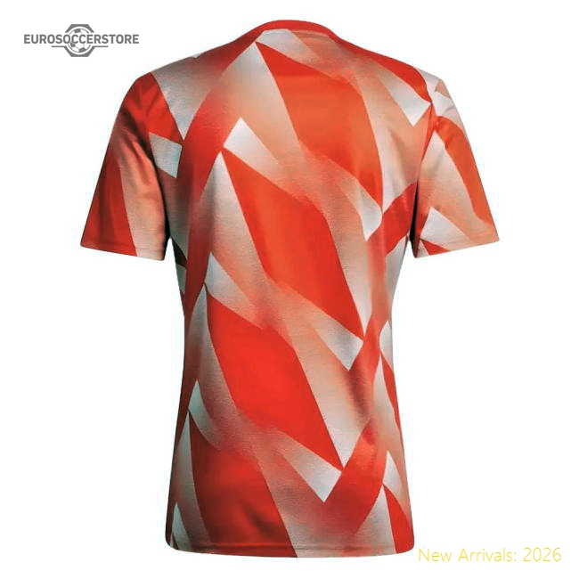 2023-2024 Bayern Munich Pre-Match Shirt (Red)-The Soccer Shirt Hub