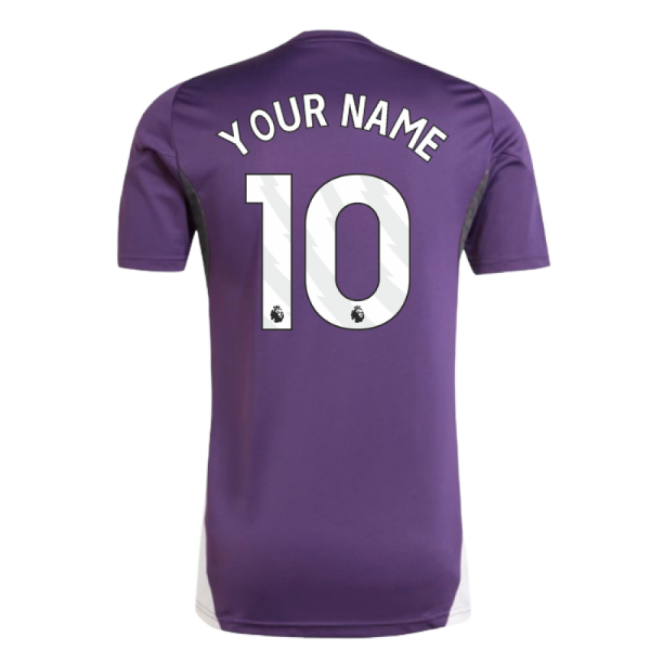 2025-2026 Man Utd Training Jersey (Aurora Plum) (Your Name)-The Soccer Shirt Hub