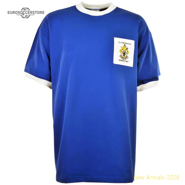 Wimbledon 1963 Amateur Cup Final Retro Football Shirt-The Soccer Shirt Hub
