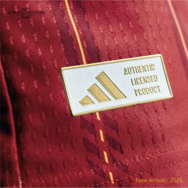 2026-2027 Spain Authentic Long Sleeve Home Shirt-The Soccer Shirt Hub