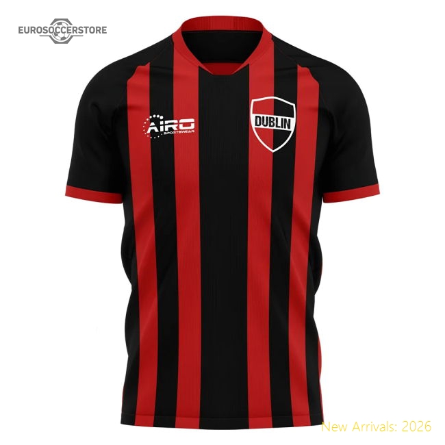 2025-2026 Bohemians Home Concept Football Shirt - Womens-The Soccer Shirt Hub