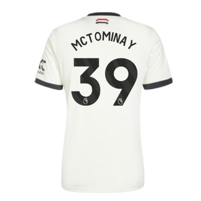 2024-2025 Man Utd Third Shirt (McTominay 39)-The Soccer Shirt Hub