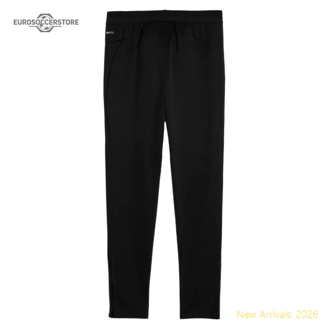 2025-2026 Man City Training Pants w/pockets (Black) - Kids-The Soccer Shirt Hub