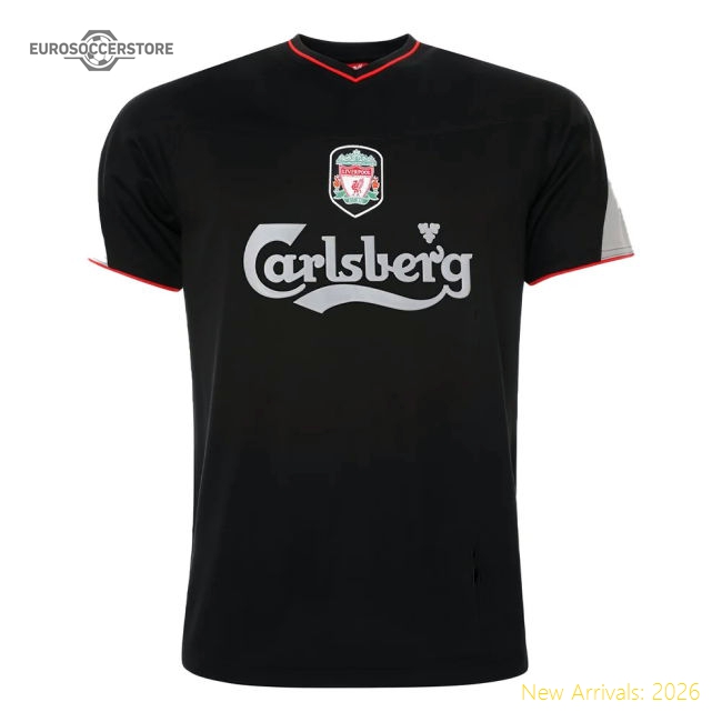 2002-2003 Liverpool Away Retro Shirt (Your Name)-The Soccer Shirt Hub