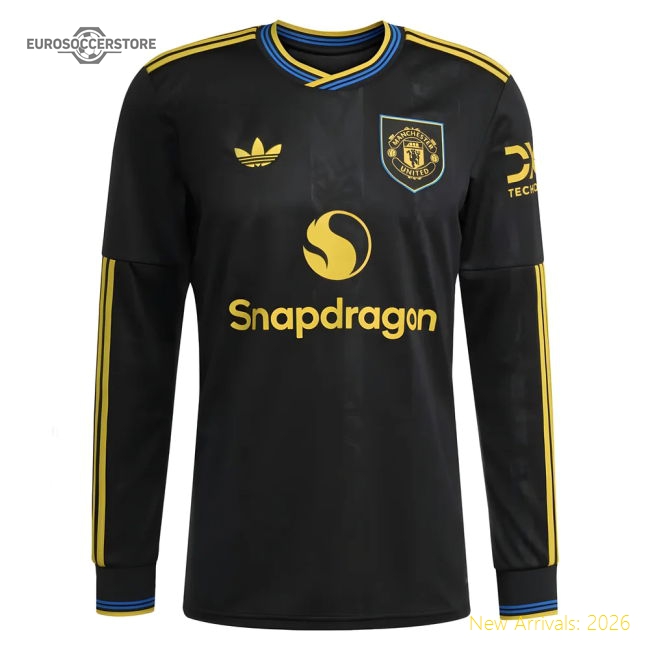2025-2026 Man Utd Long Sleeve Third Shirt-The Soccer Shirt Hub