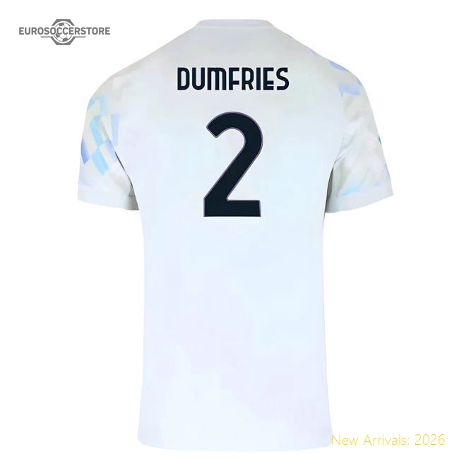 2025-2026 Inter Milan Away Shirt (Dumfries 2)-The Soccer Shirt Hub