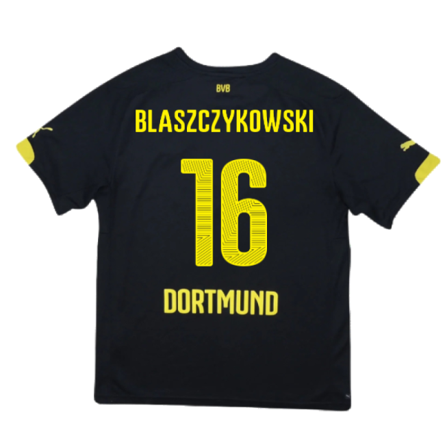 Borussia Dortmund 2014-16 Away Shirt ((Very Good) S) (Blaszczykowski 16)-The Soccer Shirt Hub