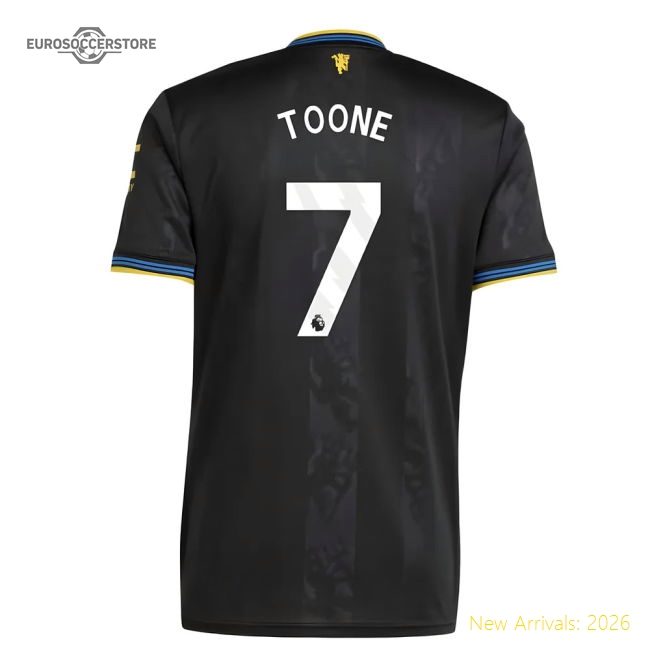 2025-2026 Manchester United Third Shirt (Toone 7)-The Soccer Shirt Hub