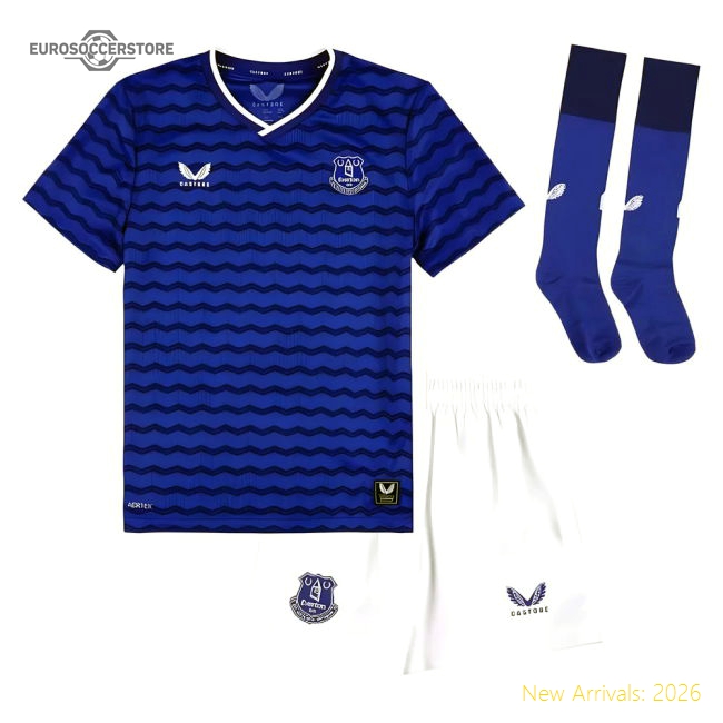 2025-2026 Everton Home Infant Kit-The Soccer Shirt Hub