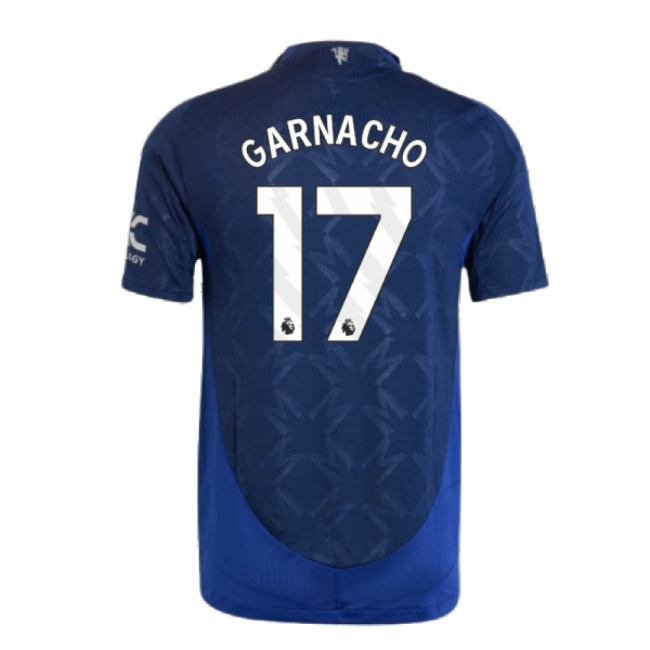 2024-2025 Man Utd Authentic Away Shirt (Garnacho 17)-The Soccer Shirt Hub