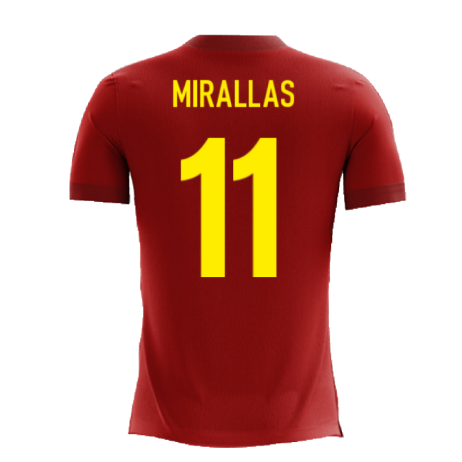 2025-2026 Belgium Airo Concept Home Shirt (Mirallas 11)-The Soccer Shirt Hub