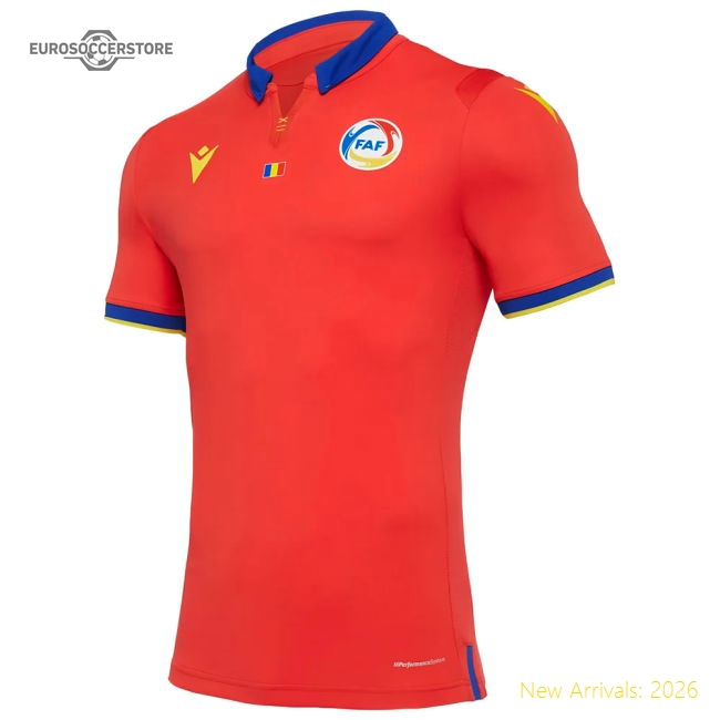 2021-2022 Andorra Home Shirt-The Soccer Shirt Hub
