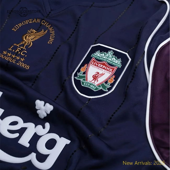 Liverpool Retro 2005 Istanbul Long Sleeve Goalkeeper Jersey-The Soccer Shirt Hub