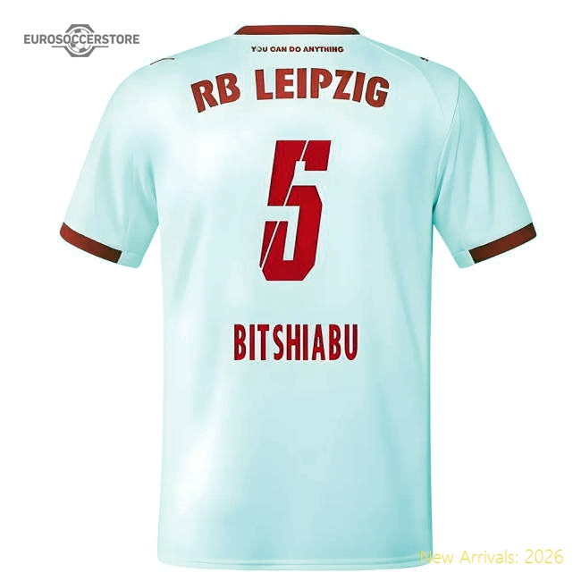 2025-2026 Red Bull Leipzig Home Shirt (Bitshiabu 5)-The Soccer Shirt Hub