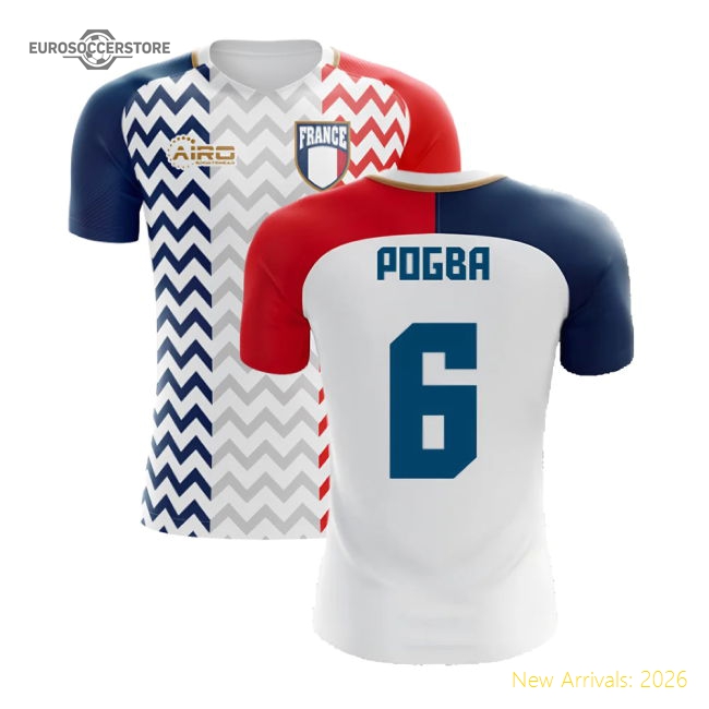 2025-2026 France Away Concept Shirt (Pogba 6) - Kids-The Soccer Shirt Hub