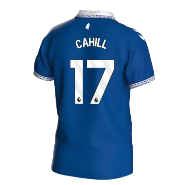 2023-2024 Everton Home Shirt (CAHILL 17)-The Soccer Shirt Hub