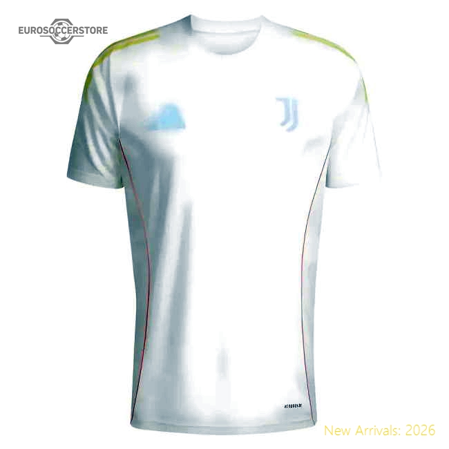 2025-2026 Juventus Training Shirt (White)-The Soccer Shirt Hub