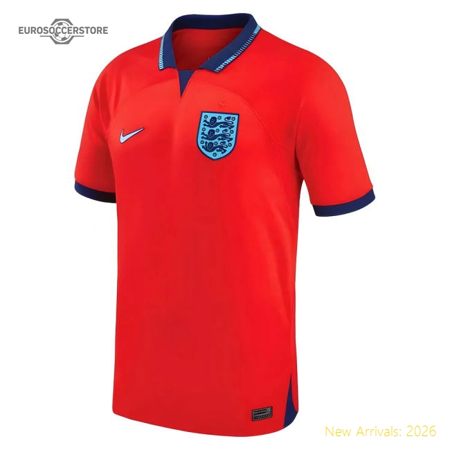 2022-2023 England Away Shirt-The Soccer Shirt Hub