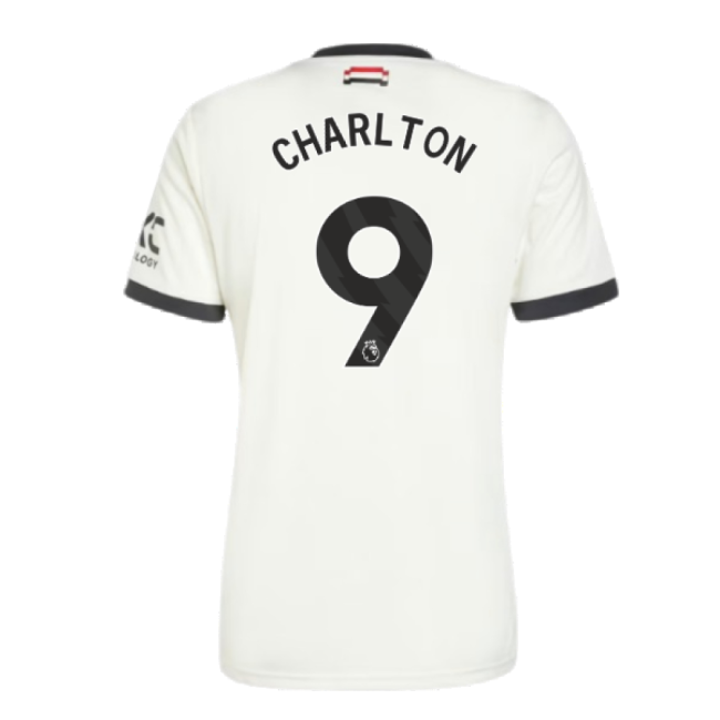2024-2025 Man Utd Third Shirt (Charlton 9)-The Soccer Shirt Hub