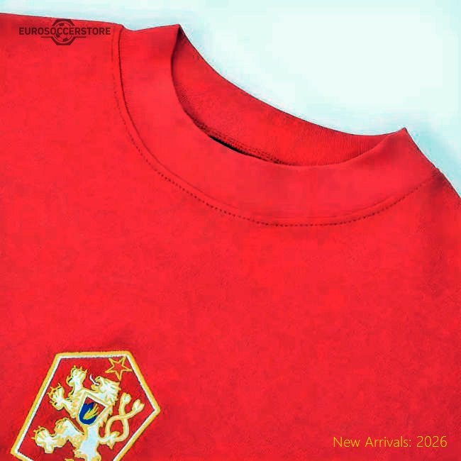 Czechoslovakia 1976 European Champions Retro Football Shirt-The Soccer Shirt Hub