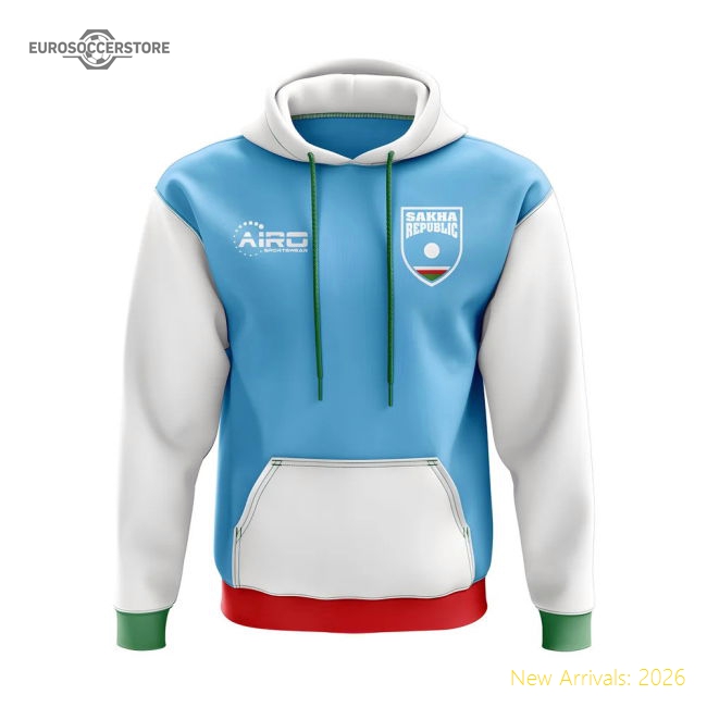 Sakha Republic Concept Country Football Hoody (Sky)-The Soccer Shirt Hub