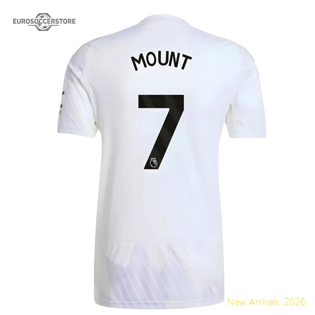 2025-2026 Man Utd Away Shirt (Mount 7)-The Soccer Shirt Hub