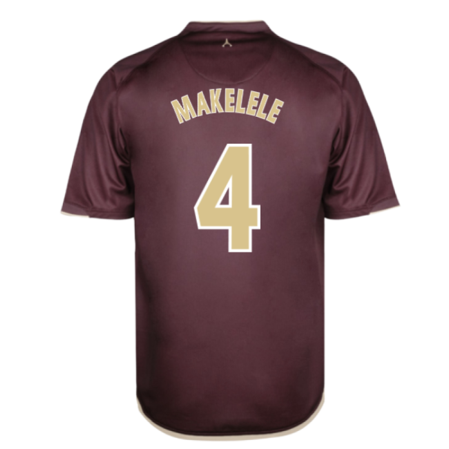 2006-2007 PSG Away Retro Shirt (Makelele 4)-The Soccer Shirt Hub