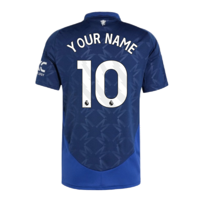2024-2025 Man Utd Away Shirt (Your Name)-The Soccer Shirt Hub