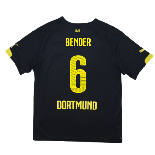 Borussia Dortmund 2014-16 Away Shirt ((Very Good) S) (Bender 6)-The Soccer Shirt Hub