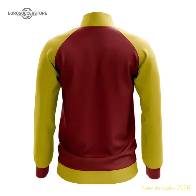 Sark Concept Football Track Jacket (Red)-The Soccer Shirt Hub