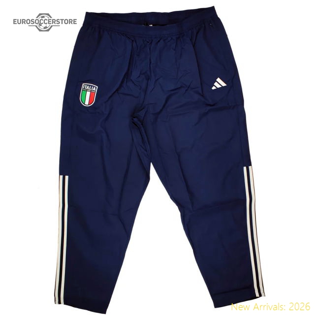 2023-2024 Italy Presentation Pants (Dark Blue)-The Soccer Shirt Hub