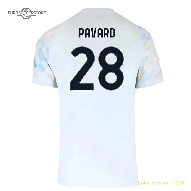2025-2026 Inter Milan Away Shirt (Pavard 28)-The Soccer Shirt Hub