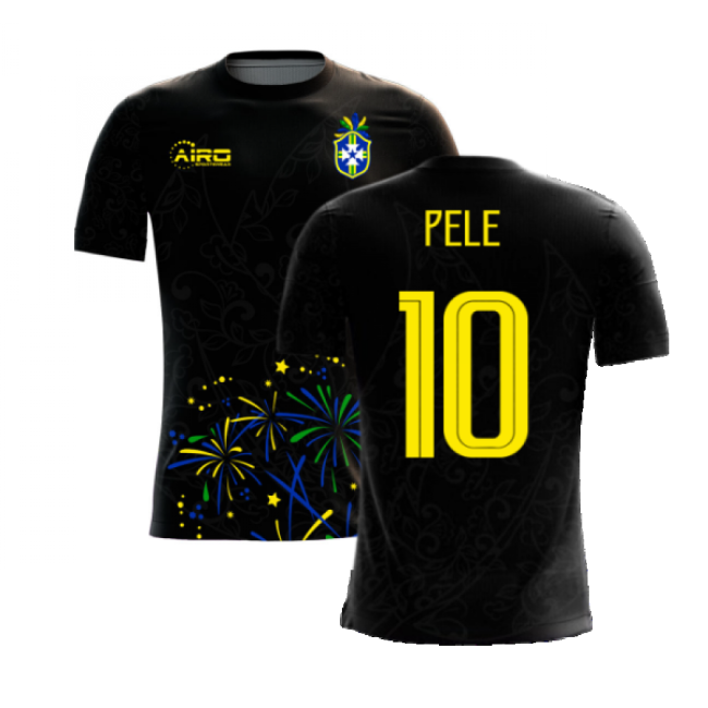 2025-2026 Brazil Third Concept Football Shirt (Pele 10)-The Soccer Shirt Hub