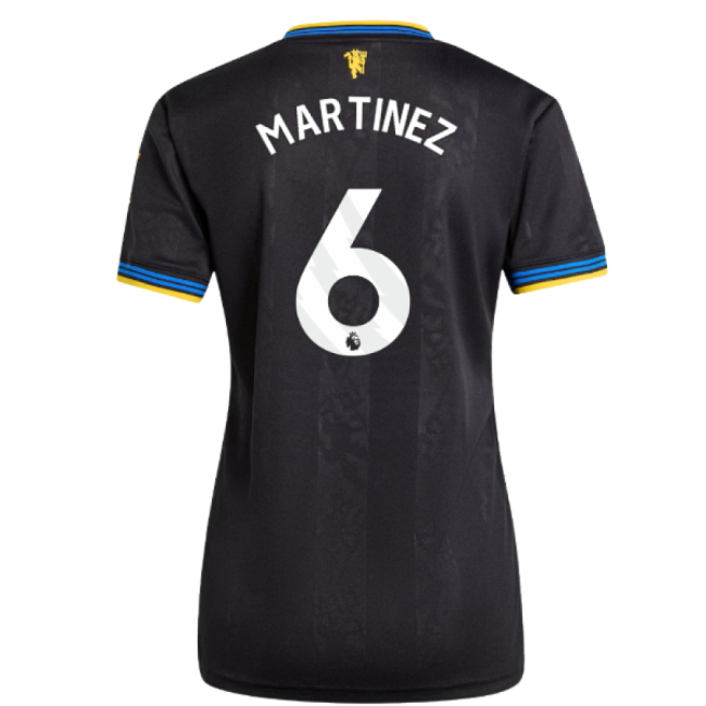 2025-2026 Man Utd Authentic Third Shirt (Womens) (Martinez 6)-The Soccer Shirt Hub