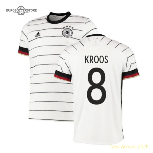 2020-2021 Germany Home Adidas Football Shirt (KROOS 8)-The Soccer Shirt Hub