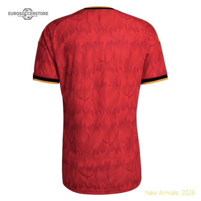 2026-2027 Belgium Authentic Home Shirt-The Soccer Shirt Hub